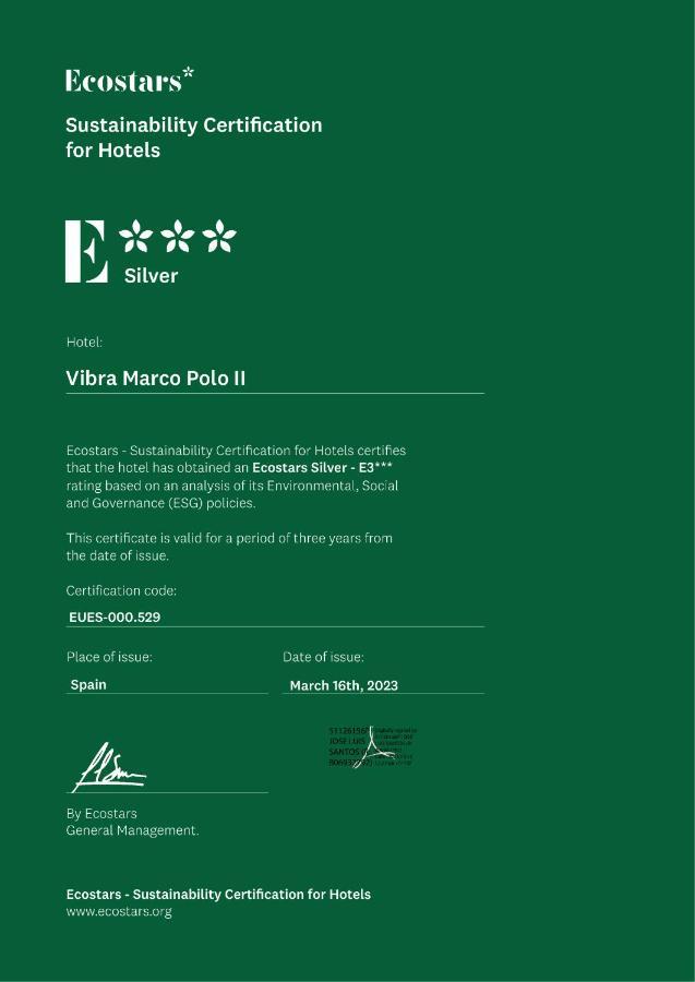 Hotel Vibra Marco Polo II - Adults Only San Antonio  Eksteriør billede